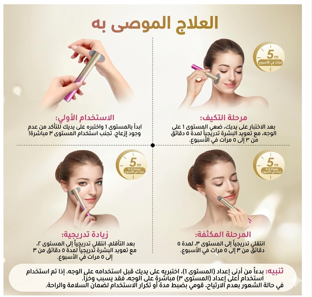 7 in 1 Red-Light-Therapy for Face Eye Skincare