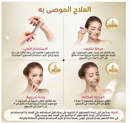 7 in 1 Red-Light-Therapy for Face Eye Skincare